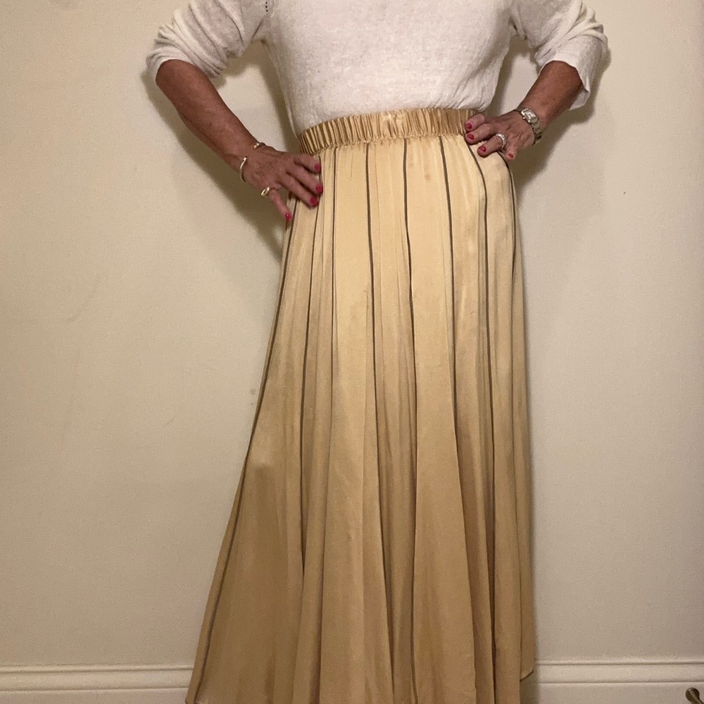 LAST CHANCE!!Silk gored skirt by PJ Lindbergh